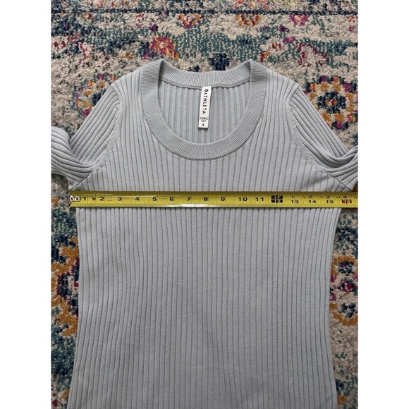 Athleta Lincoln Park Ribbed Knit Pullover Sweater Women’s Size Small - Picture 5 of 8
